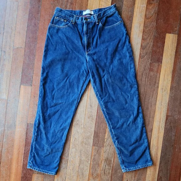 L.L. Bean Double L Relaxed Fit Dark Wash Denim Size 32 - Picture 2 of 16